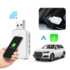 RHYTHM 2-in-1 Wireless CarPlay Android Auto Adapter Plug and Play OTA Update Compatible with 5GHz WiFi Fast Connection