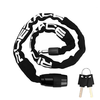 RIDERACE Bike Chain Lock Portable High Security Anti-Theft Bicycle Lock with 2 Keys for Bicycle Electric Scooter Motorcy