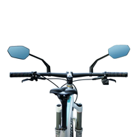 ROCKBROS 360° Adjustable Bike Rearview Mirror HD Wide View Explosion-proof Anti-glare Bicycle Mirror for Safe Reversing