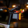 ROCKBROS Bicycle Bluetooth Smart Lock Taillight Dual Function IPX6 Waterproof 5 Lighting Modes Type-C Rear Light Lock fo