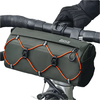 ROCKBROS Bicycle Front Tube Bag 2.2L Large Capacity Handlebar Waterproof Multifunctional Portable Shoulder Bag For Cycli