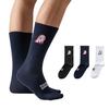 ROCKBROS Breathable Sweat-wicking Cycling Socks High Elastic Soft Comfy Knee-high Socks Outdoor Jogging Sports Socks