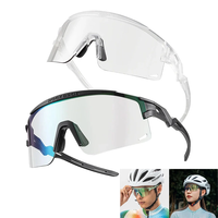 ROCKBROS� Cycling Goggles Photochromic Anti-Fog Ultralight UV Protection Biking Glasses MTB Road Outdoor Sports Sunglass