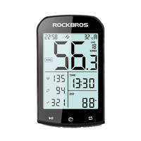 ROCKBROS M1 GPS Bicycle Computer 5.0 ANT Bluetooth Waterproof Wireless Bike Speedometer Bicycle Odometer Stopwatch Bike