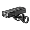 ROCKBROS Power Bank Bike Headlight 850Lm Lumens 10000mAh Battery Type-C Rechargeable IPX6 Waterproof 6 Light Modes Alumi