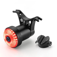 ROCKBROS Q0 Qzero Bicycle Taillight Smart Auto High Brightness Brake Sensing Waterproof LED USB Charging Bike Rear Light