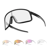 ROCKBROS SP350 Photochromic Cycling Goggles Anti-Fog HD Large-frame Lens Outdoor Sports UV400 Protection Sunglasses