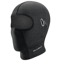ROCKBROS Winter Cycling Face Cover Breathable Full Face Protection Double Layer Thickening Thermal Faceguard for Skiing