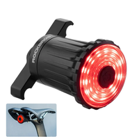 ROCKBROS WR05 100LM Smart Smart Brake Bicycle Taillight 7 Lighting Modes USB Charging 500mAH Bike Rear Light for Outdoor