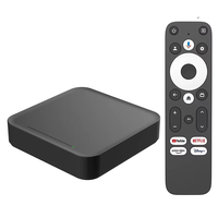 RockTek GT1 UHD TV Box Google Certified 2GB+32GB Realtek1325 A55 Edge AI Support Dolby Atmos 2T2R Wifi5 BT5.2 Android Bo