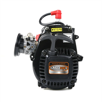 ROFUN 810241 810242 36cc Double Ring Gas Engine 4 Bolt w/ Walbro1107 Carb NGK Spark Plug for Baja LT 1/5 RC Car