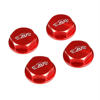 ROFUN 970141 970142 970143 Metal Locked Wheel Hub Nut 4PCS for 1/5 LT Kingmotor X2 Losi 5ive-t DDT FID RC Car Parts