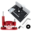 Router Lift 65mm Universal Trimming Machine Router Lift Table Base for Woodworking Benches Table Saw Aluminum Alloy Base