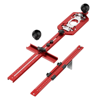 Router Multifunctional Base Plate Bracket Aluminum Alloy 2-in-1 Slotting 60-300mm Milling Diameter 300-800mm Adjustable