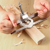 Router Plane Handheld Adjustable Woodcraft Trimming Knife Depth Stop Planer Wood Chamfering Slottinge Woodworking Hand T
