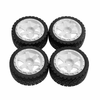RS 12mm Hex RC Car Wheel Tires for 1/10 Tamiya TT02 XV01 HSP Lancia Remote Control Parts