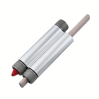 RUITOOL 2-in-1 Dual Marker Holder Adjustable Heavy Duty Alloy Carpenter Pencil Crayon Holder Magnetic Grip Lightweight W