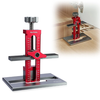 RUITOOL Upgrade Cabinet Door Mounting Jig with Detachable Seat Aluminium Alloy Metrick Imperial Scale Installation Posit