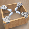 RUITOOL Upgrade Stainless Steel Corner Clamp 90 Degree Right Angle Clamp for Picture Framing / Cabinet and Furniture Wel