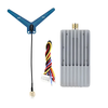 RUSHFPV 1.2G 1.3G 4W Analog Video Transmitter Module VTX with Antenna for FPV 7-36V Input Built-in IRC-TRAMP Protocol
