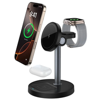S11 15W Magnetic Wireless Charger Fast Wireless Charging Stand for Smart Phones for iPhone 16 16 Pro 15 14 13 Pro Max fo