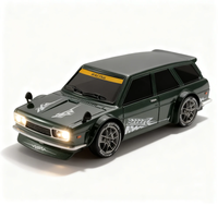 S818 RTR 1/24 2.4G 4WD Mini Drift RC Car LED Light Remote Control High-Speed Motor On-Road Racing Retro Travel Drifting