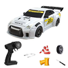 S916 RTR Mini 1/43 2.4G 4WD Drift RC Car Gyro GTR Race LED Light Full Scale Remote Control High-Speed Motor On-Road Raci