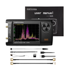 SA5 4 Inch Display Wide Frequency Range 100kHz to 6GHz RF Analyzer 5000mAh Battery Optional 32GB MicroSD High Precision