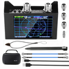 SAA-2N NanoVNA V2 Antenna Analyzer 3G Vector Network Analyzer 4.0 Inch Touching Screen Shortwave HF VHF UHF with Iron Ho