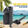 Sand-Seeking Tool SetHourglass & Shovel Plastic Metal Detector Sand Scoop Shovel Set Beach Gold Dig Filter Tool For Un