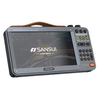 SANSUI F51 7-inch Display Retro FM Radio Wireless Speaker 3-inch Internal Magnetic Speaker Support U Disk TF Card Playba
