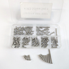 Screws Set Stainless Steel M3 Hexagon Socket Screw Flat Round Head For 1/10 TAMIYA BBX BB01 RC Car Parts