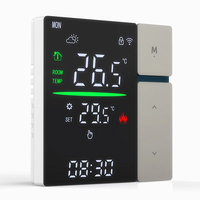 SDM5 Smart WiFi Thermostat for Water and Electric Heating LED Touch Screen Digital Display App Voice Control with Alexa