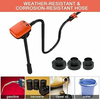 SEAFLO Portable Automatic Fuel Transfer Pump Electric 3V 9.0LPM AA Battery Powered Auto Stop Sensor 3 Adapters For Oil T