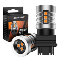SEALIGHT J1 3156 Turn Signal Bulb LED Bulbs Amber 1000LM Reverse Lights Tail Lights,  Marker Bulb Parking Blinker Light B