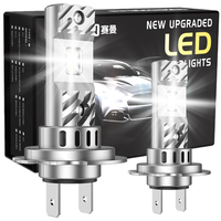 SEALIGHT S6-H7 Pair Car LED Headlight Bulbs 30W 3000LM 6500K High Power Canbus Super Bright 5530 LED Chips IP68 Waterpro