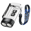 SEEKNITE U10 410LM Aluminum Alloy EDC Keychain Flashlight Built-in 14500 Battery High Power LED Torch USB Rechargeable P