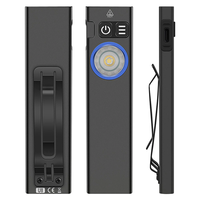 SEEKNITE U8 650LM EDC LED Flashlight Multi Modes Signal Light Moodlight Type-C Rechargeable Work Light Torch with Magnet