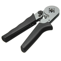 Self-Adjustable Terminal Crimping Tool with 0.08-6.0mm² Range Ergonomic Nylon Handle Uniform Pressure Crimp Ideal for In