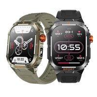 SENBONO D16 2.01-Inch HD Screen Strong Flashlight 35 Days Battery Life Heart Rate Blood Pressure Blood Oxygen Monitor Sl