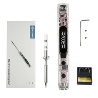 SEQUER SI012 Pro Max SI-B2 Portable OLED Soldering Iron with Color Ambience Light Chinese English and Russian Menu Appli
