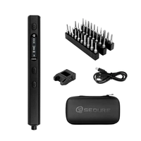 SEQURE ES666 Innovative Multi-functional Electric Screwdriver Smart Somatosensory Recognition LED Illumination Large Cap