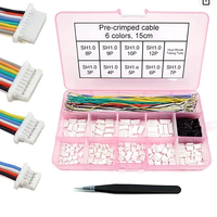 SH1.0 Connectors and Pre-Crimped Silicone Cables Compatible with JST SH 1.0mm for SPRacingF3 Omnibus F4 Pro F7 Racing Dr