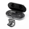 SHINECON QH-008 OWS bluetooth 5.3 Earphone 16.2mm Dynamic HiFi Stereo ENC Noise Cancelling IPX7 Waterproof Digital Displ