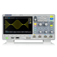 Siglent Technologies SDS1104X-E Digital Oscilloscope 100MHz 4 Channels High Speed Sampling Advanced Triggering Large Dis