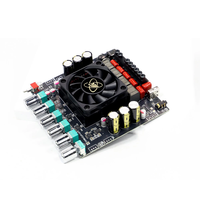 Sinilink Audio XY-HT21MAX Bluetooth Audio Power Amplifier 2.1 Channel 200W+200W Stereo 400W Subwoofer High Power Multi-f