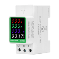 SINOTIMER SDM012 Multifunctional AC Digital Display Meter for Energy Management Measures AC Voltage Current Frequency Po
