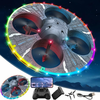 SJ S163 UFO WiFi FPV Intelligent Obstacle Avoidance Controllable Lighting Circle Protection Kids Gifts EVA Foam 2.4G RC