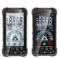SK-83A/B Smart Multimeter 600V 10A 6000 Counts Auto Range NCV Backlit LCD Rechargeable Battery Capacitance Temperature M