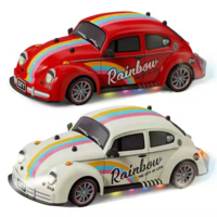 SKD MRC05 RTR 1/18 2.4G 4WD Drift Spray RC Car LED Light Remote Control On-Road Racing Simulation Vehicles Models Kids C